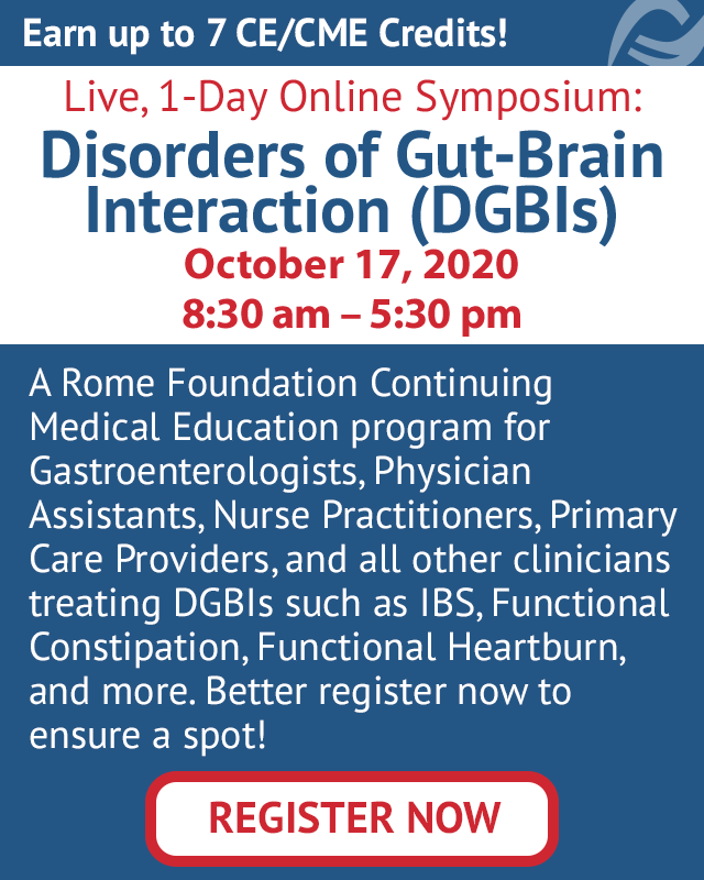 to The Rome Foundation Start Here